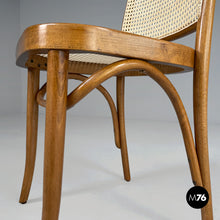 Load image into Gallery viewer, Chairs in beechwood and Vienna straw, 1970s
