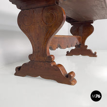 Carica l'immagine nel visualizzatore di Gallery, Wooden refectory dining table, 1700s
