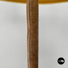 画像をギャラリービューアに読み込む, Velvet and brass floor lamp, 1940s
