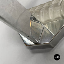 画像をギャラリービューアに読み込む, Wall lamps in glass and metal, 1930s
