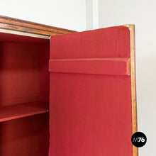 Load image into Gallery viewer, Wooden wardrobe with decorated doors, 1800s
