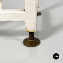 Load image into Gallery viewer, White metal radiator cover, 1950s
