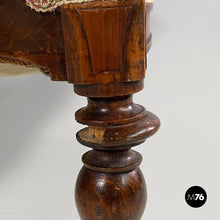 Load image into Gallery viewer, Sofa in fabric and wood, 1930s

