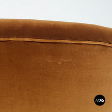 Load image into Gallery viewer, Sofa in brown velvet, 1930s
