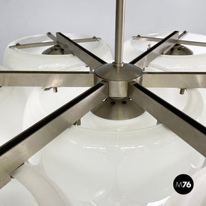 Chandelier Eptaclinio by Vico Magistretti for Artemide, 1970s