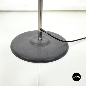 Adjustable floor lamp in chromed metal, 1970s