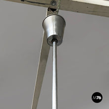 将图片加载到图库查看器，Chandelier in opaline glass and metal, 1930s
