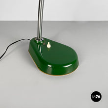 Carica l&#39;immagine nel visualizzatore di Gallery, Table lamp in green metal, 1950s
