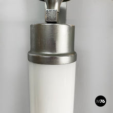Load image into Gallery viewer, Wall lamps in opaline glass and metal, 1930s
