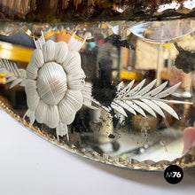 Load image into Gallery viewer, Wall mirror with acid etchings, early 1900s
