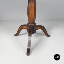 Carica l'immagine nel visualizzatore di Gallery, Inlaid wooden dining table, mid-1800s
