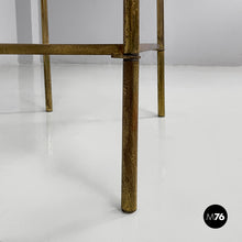 将图片加载到图库查看器，Coffe tables in brass and glass, 1960s
