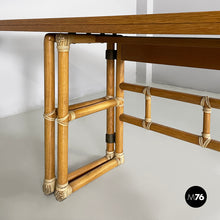 Load image into Gallery viewer, Dining table or console by Lyda Levi for McGuire Company, 1970s
