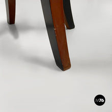 Load image into Gallery viewer, Wooden coffee table with internal fabric storage, 1930s
