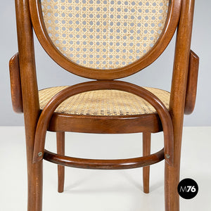 Chair in straw and wood, 1900-1950s