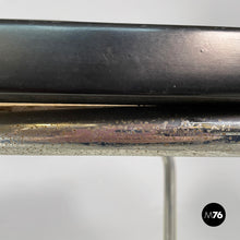 Load image into Gallery viewer, Chair in straw, black wood and steel, 1960s
