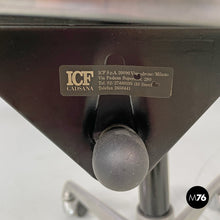 Load image into Gallery viewer, Dark grey leather office chair by Charles and Ray Eames for ICF, 1970s
