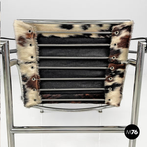 Armchair LC1 by Le Corbusier Pierre Jeanneret and Charlotte Perriand for Cassina, 1970s