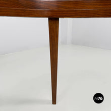 Load image into Gallery viewer, Round wooden coffee table, 1930s
