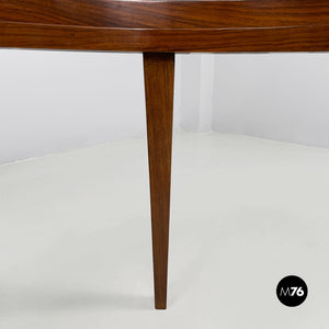 Round wooden coffee table, 1930s