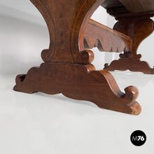 Carica l'immagine nel visualizzatore di Gallery, Wooden refectory dining table, 1700s

