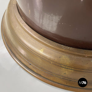 Bronze and metal umbrella stand, 1950s