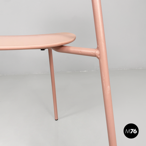 Light pink chairs for Tomasucci, 2000s