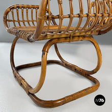 Charger l'image dans la galerie, Armchair and pouf B4 by Tito Agnoli for Bonacina, 1950s
