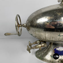Load image into Gallery viewer, Steel soda water dispenser, 1930s
