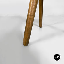 画像をギャラリービューアに読み込む, Table stool in wood, 1950s
