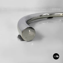 将图片加载到图库查看器，Coffe tables in steel and glass, 1980s
