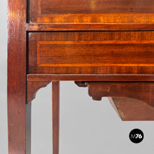 将图片加载到图库查看器，Console with mirror in wood, 1930s
