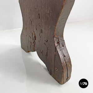 Wooden bench, late 1800s