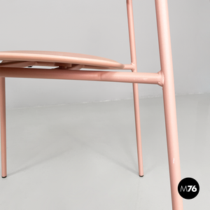 Light pink chairs for Tomasucci, 2000s