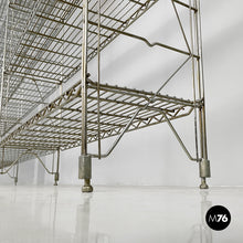 将图片加载到图库查看器，Metal bookcase with three bays, 2000s
