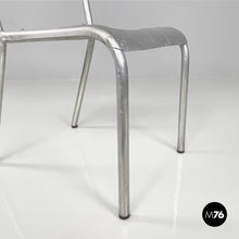 Charger l&#39;image dans la galerie, Aluminum chairs, 1970s
