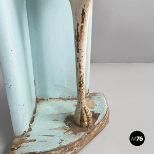 Corner console in wood, 1940s