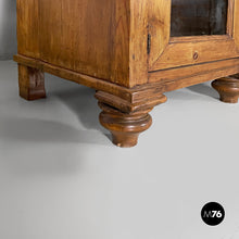 画像をギャラリービューアに読み込む, Sideboard in wood and glass, 1930s
