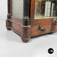 Load image into Gallery viewer, Wooden table or wall cabinet with mirror, 1930s
