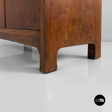 将图片加载到图库查看器，Sideboard in wood, marble and ceramic, 1930s
