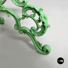 Charger l'image dans la galerie, Plant stand tables in green cast iron, 1930s
