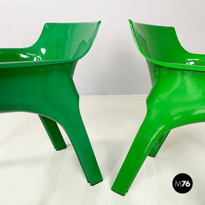 Chairs Gaudi by Vico Magistretti for Artemide, 1970s