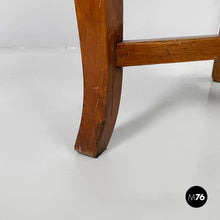 Carica l'immagine nel visualizzatore di Gallery, Tub chair in wood and straw, 1930s
