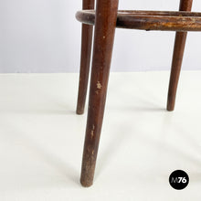 Carica l&#39;immagine nel visualizzatore di Gallery, High bar stool in wood, 1900-1950s
