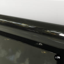 画像をギャラリービューアに読み込む, Glossy black Sheraton sideboard by Giotto Stoppino and Lodovico Acerbis for Acerbis, 1980s
