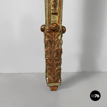 Load image into Gallery viewer, Consoles in green and yellow wood, 1700s
