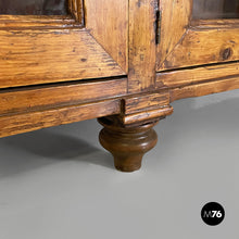 画像をギャラリービューアに読み込む, Sideboard in wood and glass, 1930s
