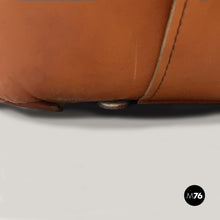 Carica l'immagine nel visualizzatore di Gallery, Brown leather armchairs, 1970s
