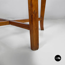 Carica l'immagine nel visualizzatore di Gallery, Tub chair in wood and straw, 1930s

