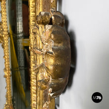 Load image into Gallery viewer, Wall mirror with gold wood, 1930s
